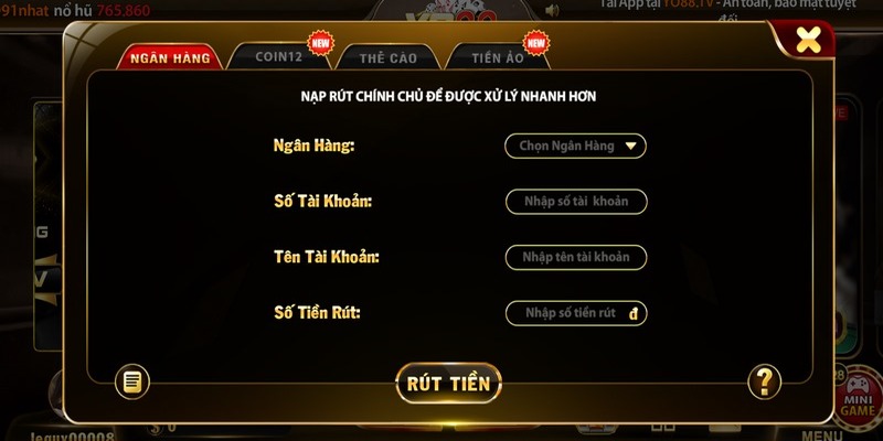 Đăng nhập kingbet86 - Quy trình tiến hành rút tiền siêu nhanh